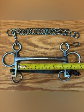 bit 5” Pelham, straight bar